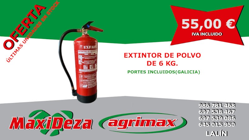 Segunda imagen de Extintor 6kg
